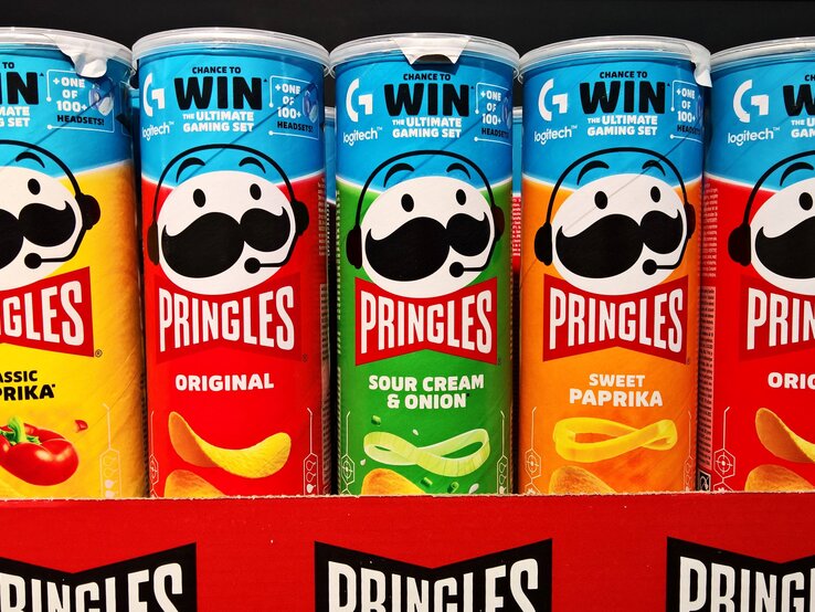 Pringles-Chips, Pringles-Packungen