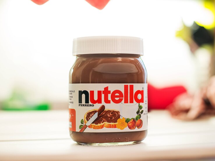 Nutella-Glas, Basteln mit Nutella-Glas