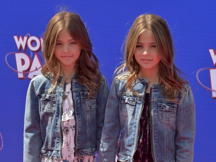 Die schönsten Zwillinge der Welt, Ava und Leah Clements