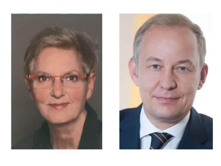 Dr. Sigrun Schmidt-Traub und Prof. Dr. med. Peter Zwanzger | © privat