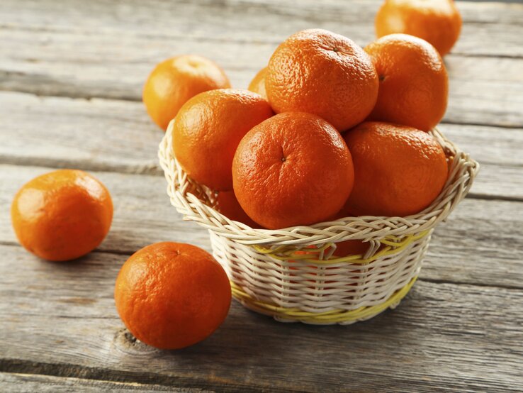 1 Mandarine (50 g) hat 23 kcal. | © iStock/5second