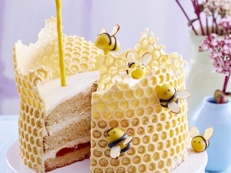 Bienenwaben-Torte