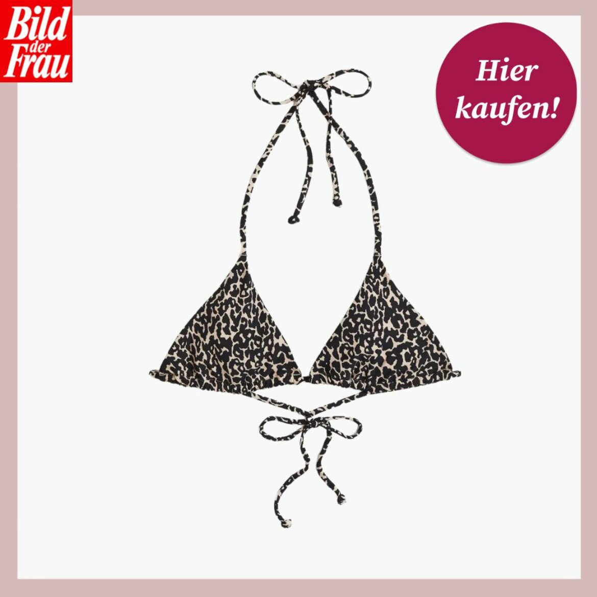 Zu sehen ist die Shoppingvorlage von BdF, in welcher ein Bikini von H&M präsentiert wird | © H&M