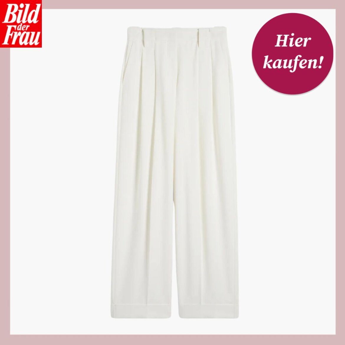 Zu sehen ist die Shoppingvorlage von BdF, in welcher ine Hose von C&A präsentiert wird | © C&A