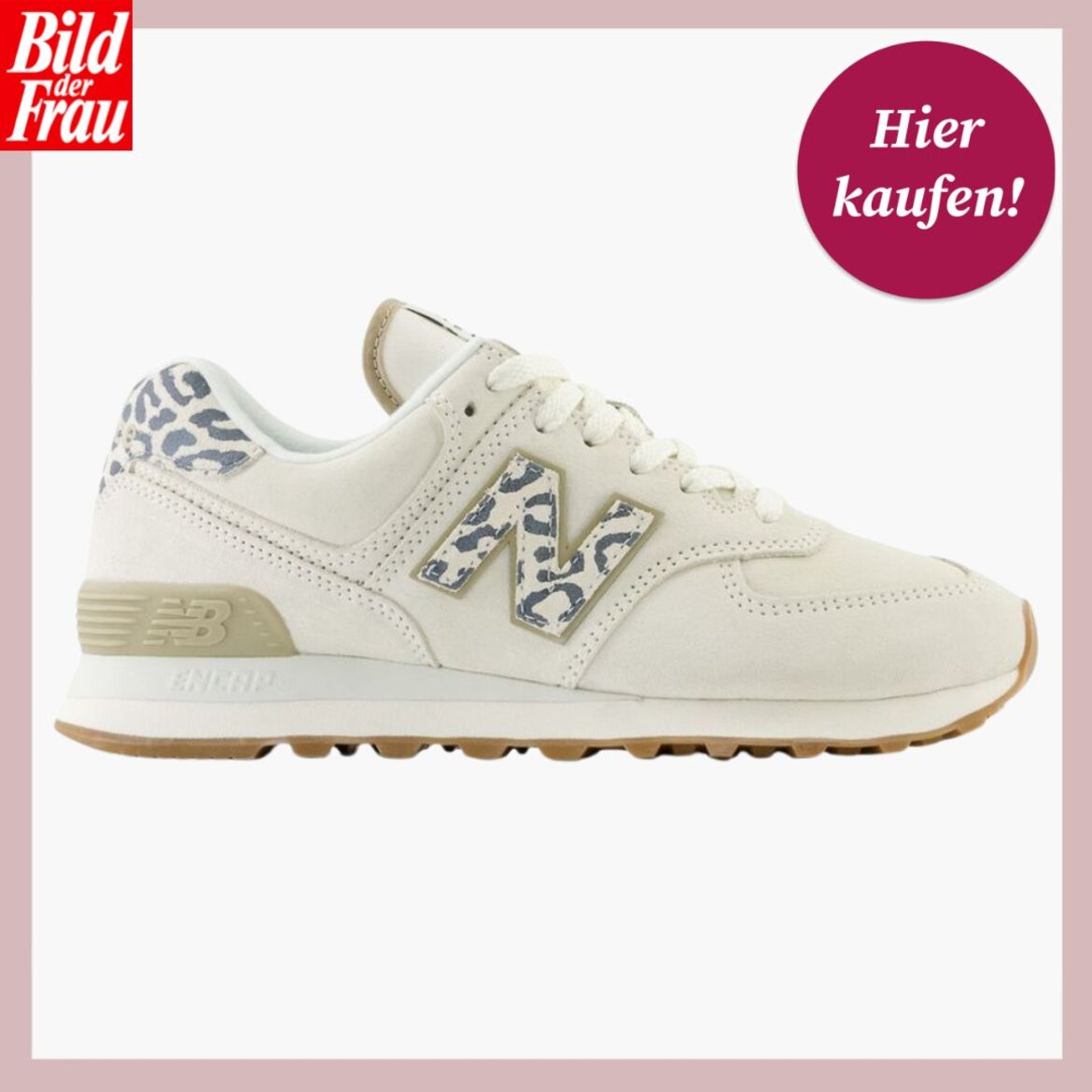 Zu sehen ist die Shoppingvorlage von BdF, in welcher Sneaker von New Balance präsentiert werden | © New Balance