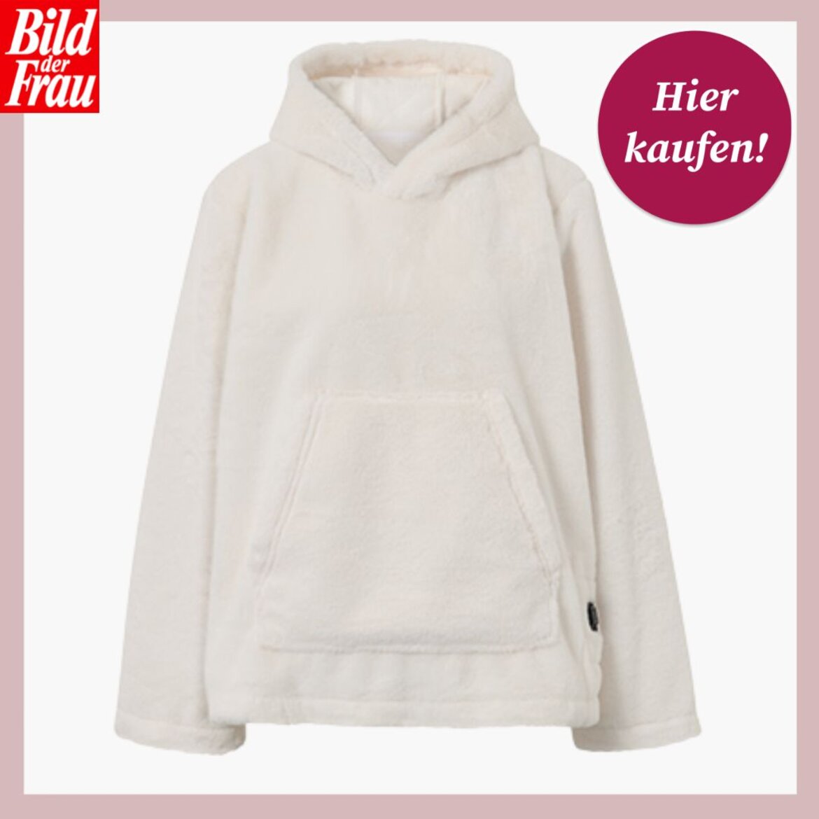 Zu sehen ist die Shoppingvorlage von BdF, in welcher ein Pullover von Tchibo präsentiert wird. | © Tchibo